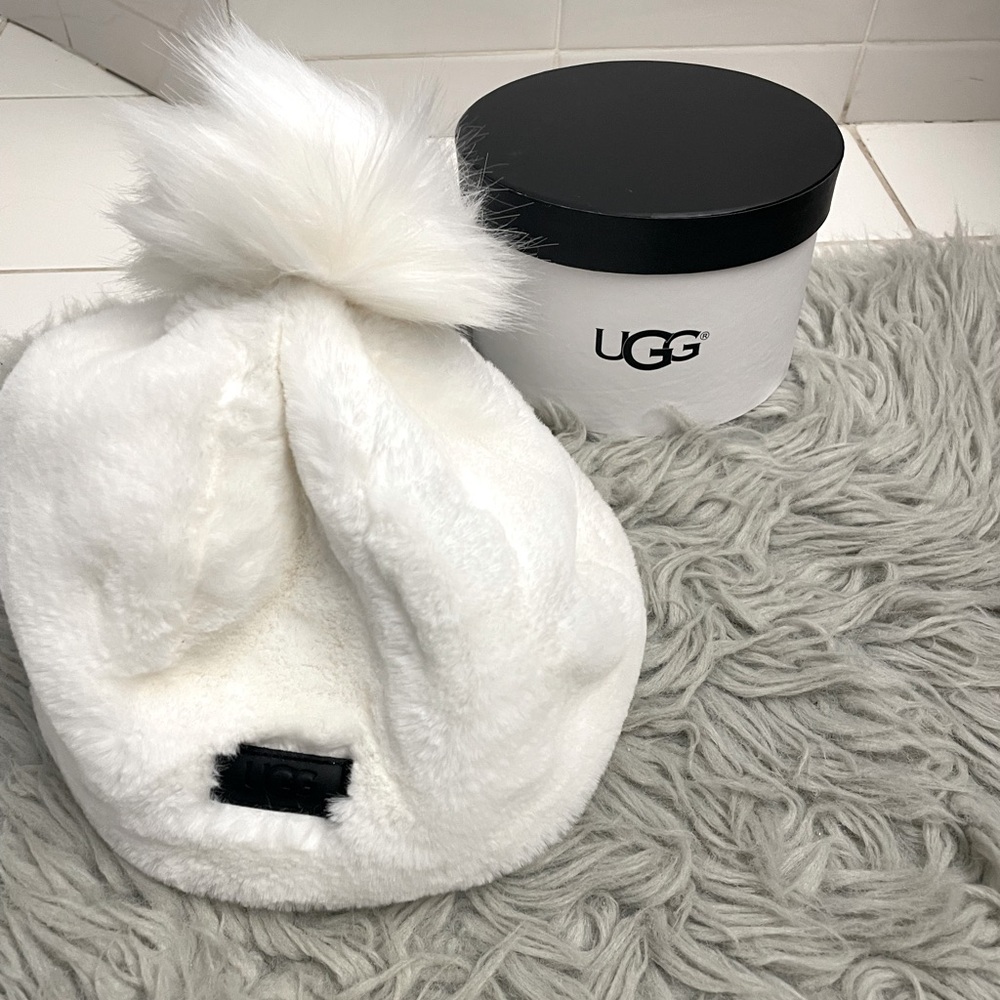 Ugg furry hat